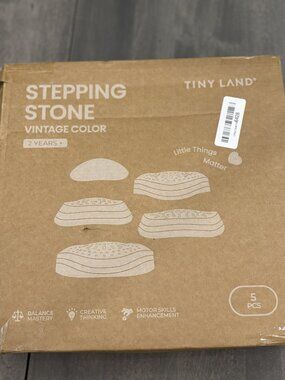 Kids stepping stones.  Great for indoor/outdoor play.  Stacks for a stool. NEW